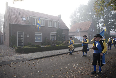 Jubilea Henny Kraayvanger (50 jaar lid) en Wim Peters (40 jaar lid)